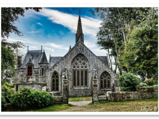 Chapelle en granit du XIIIe siècle, Notre Dame de Kerinec, édifice religieux au Finistère Sud
