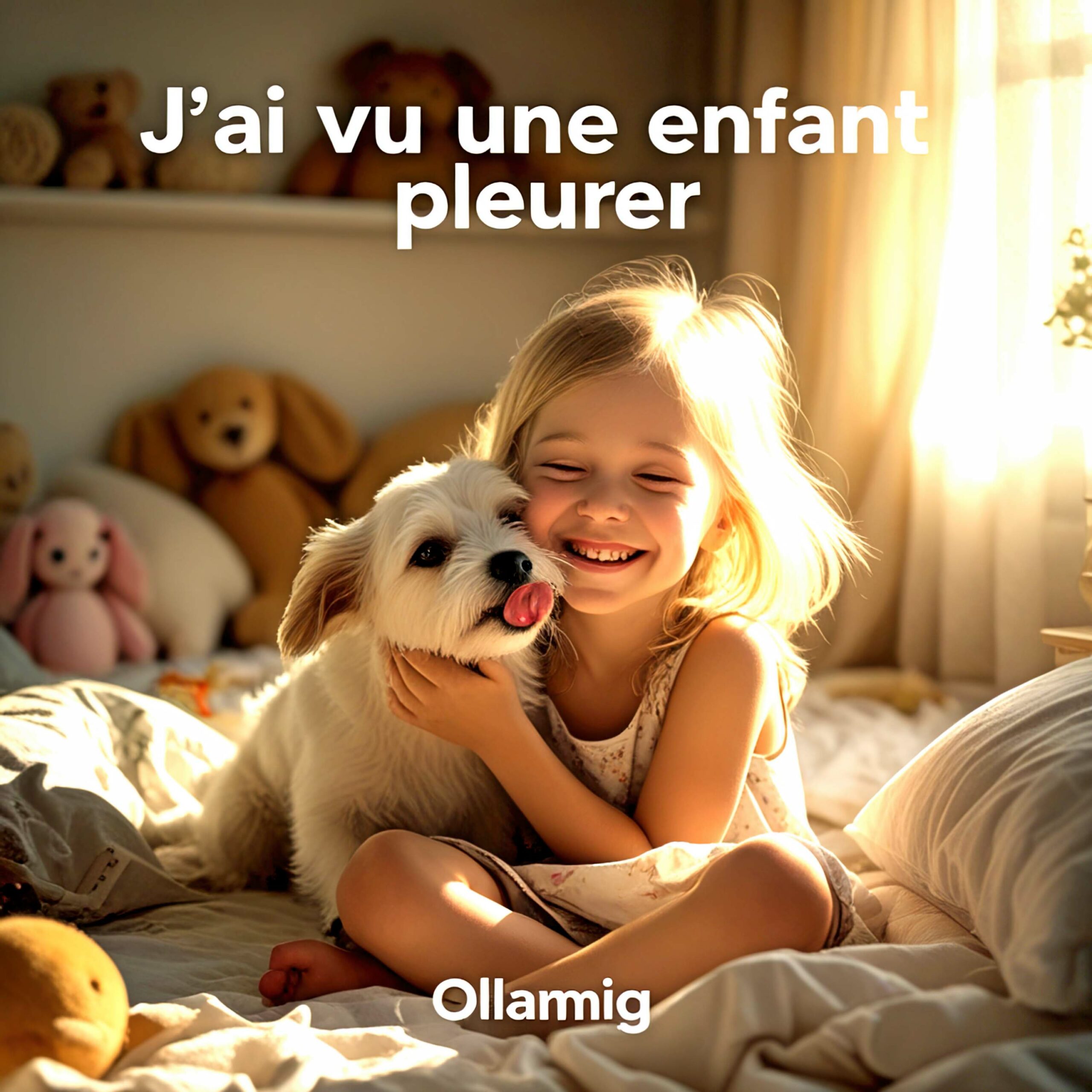 J’ai vu une enfant pleurer